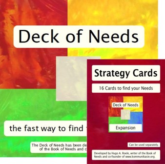 Deck of Needs and Strategy Cards