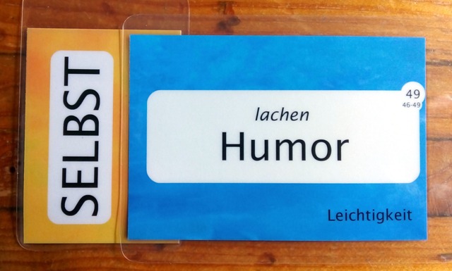Selbst-karte Humor